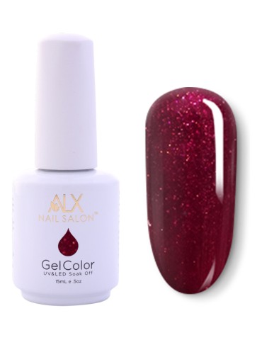 ALX Nail Salon 15 ml 158 Dark Scarlet