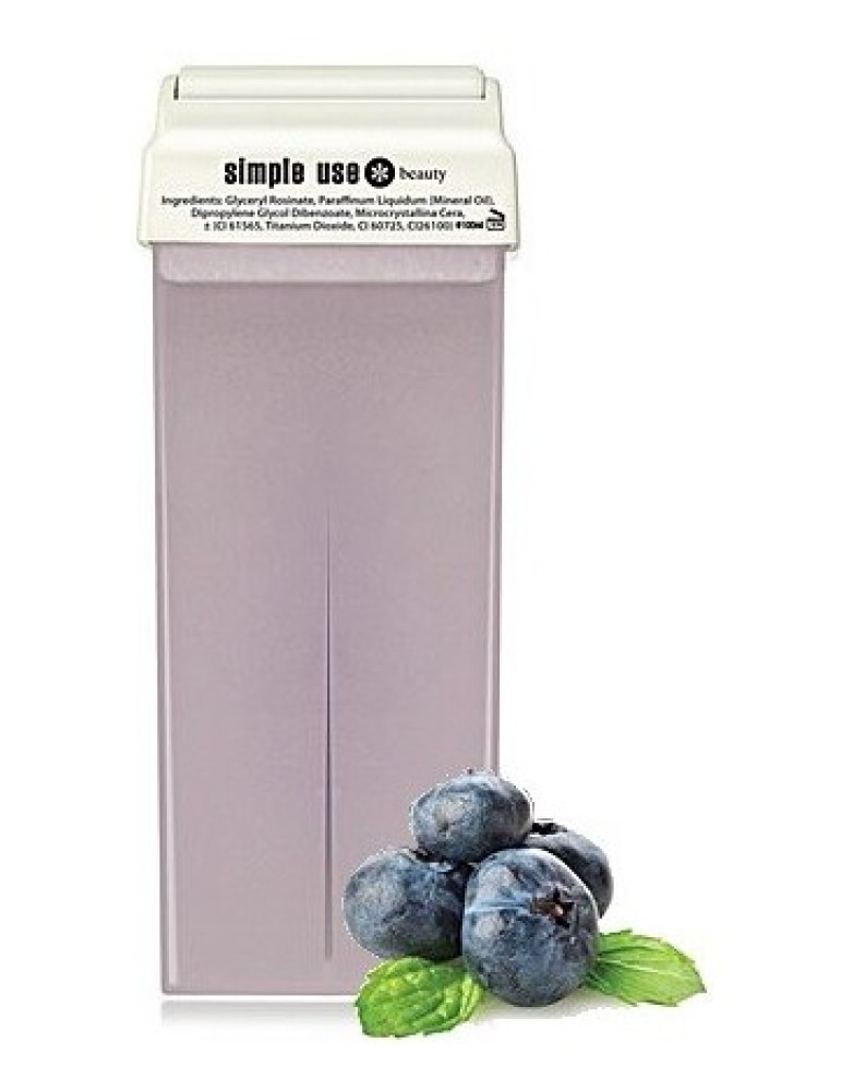 Κερί Αποτρίχωσης Blueberry με TiO2 Τιτάνιο Ρολέτα Roll-on 100ml