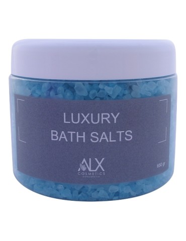 ALX Luxury άλατα μπάνιου Ρόδι  (Μεσαίο 650 γρ.)