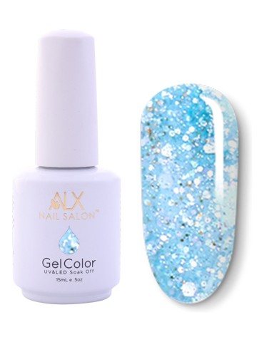 ALX Nail Salon 15 ml 502 Crystal Turquoise