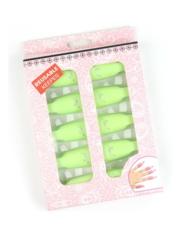 Πλαστικά κλιπ για αφαίρεση ημιμόνιμου  (Πράσινο)