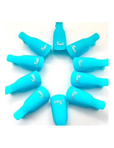 Πλαστικά κλιπ για αφαίρεση ημιμόνιμου  (Μπλε)