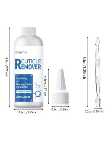 Cuticle Remover Αφαιρετικό Επωνυχίων 60ml + Pusher