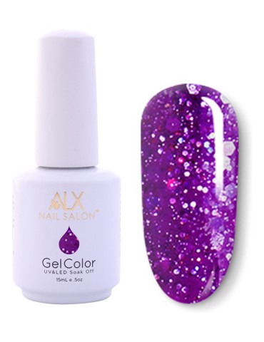 ALX Nail Salon 15 ml 515 Bitter Purple
