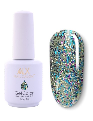 ALX Nail Salon 15 ml 432 Fun Mix Blue