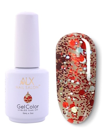 ALX Nail Salon 15 ml 416 Foggy Red